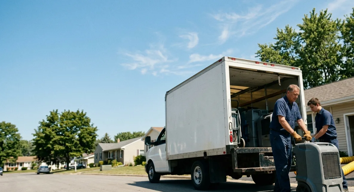 Water Damage Cleanup in Strasburg, OH near me